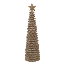 Load image into Gallery viewer, Large Beige Cedar Tree With Star
