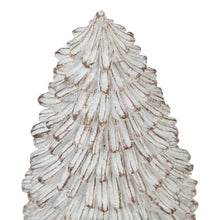 Load image into Gallery viewer, Medium Snowy Fir Tree Sculpture
