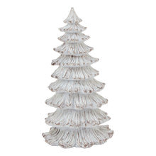 Load image into Gallery viewer, Medium Snowy Fir Tree Sculpture
