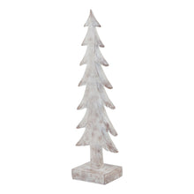 Load image into Gallery viewer, Large Snowy Forest Tree Sculpture
