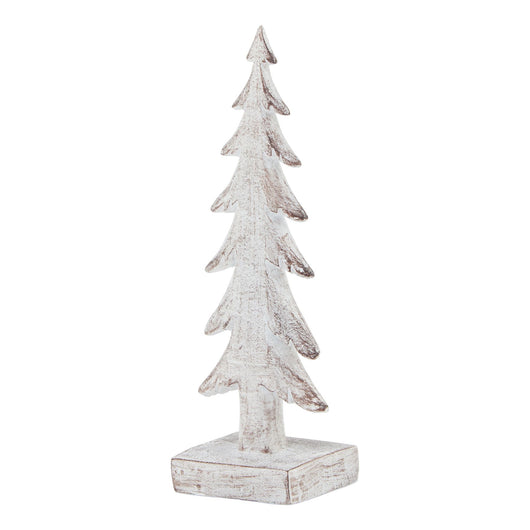 Small Snowy Forest Tree Sculpture