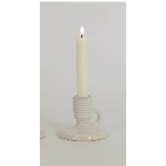 Ceramic Taper Candle Holder  With Handle