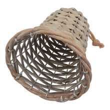 Load image into Gallery viewer, The Noel Collection Medium Wicker Bell Decoration
