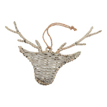 Load image into Gallery viewer, The Noel Collection Wicker Hanging Reindeer
