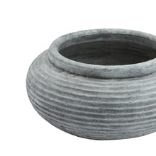 Load image into Gallery viewer, Athena Round Ribbed Planter
