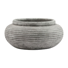 Load image into Gallery viewer, Athena Round Ribbed Planter
