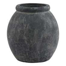 Load image into Gallery viewer, Amalfi Grey Jar Shaped Planter
