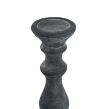 Load image into Gallery viewer, Amalfi Large Grey  Column Candle Holder
