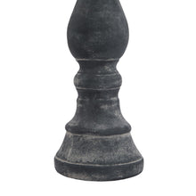 Load image into Gallery viewer, Amalfi Large Grey  Column Candle Holder
