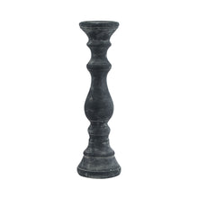 Load image into Gallery viewer, Amalfi Large Grey  Column Candle Holder
