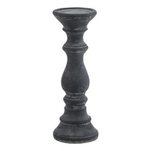 Load image into Gallery viewer, Amalfi Grey Column Candle Holder
