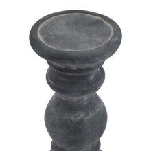 Load image into Gallery viewer, Amalfi Small Grey  Column Candle Holder
