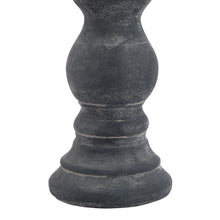 Load image into Gallery viewer, Amalfi Small Grey  Column Candle Holder
