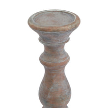 Load image into Gallery viewer, Siena Brown  Column Candle Holder
