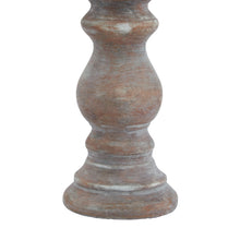 Load image into Gallery viewer, Siena Small Brown  Column Candle Holder
