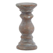 Load image into Gallery viewer, Siena Small Brown  Column Candle Holder
