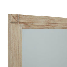 Load image into Gallery viewer, Washed Wood Large Window Mirror
