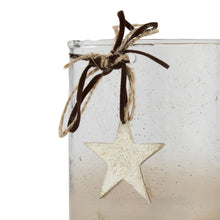 Load image into Gallery viewer, Coffee Ombre Collection Large Candle Holder Votive With Star
