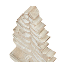 Load image into Gallery viewer, White Wash Collection Wooden Tiered Tree Decoration
