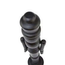 Load image into Gallery viewer, Minimalist Black Wooden Large Nutcracker Decoration
