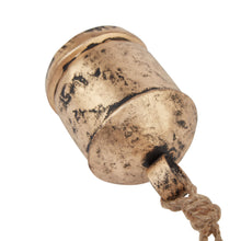 Load image into Gallery viewer, Antique Gold Bell Bauble
