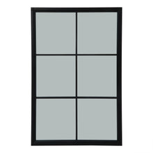 Load image into Gallery viewer, Black Wood XL Window Mirror
