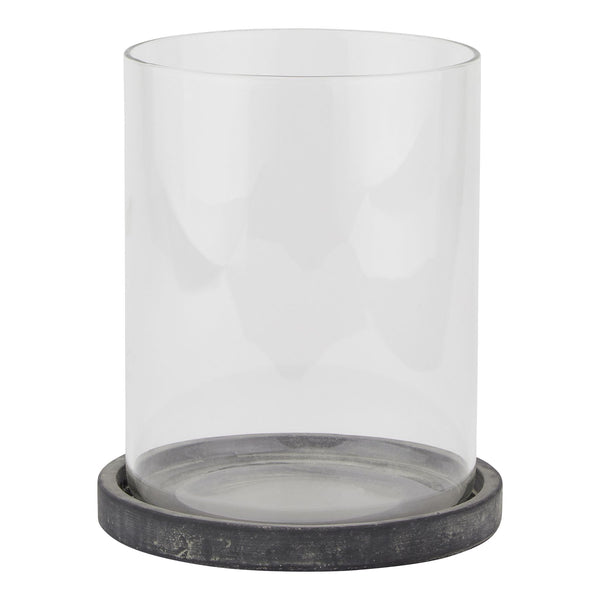 Amalfi Grey Large Hurricane Lantern