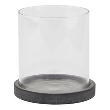 Load image into Gallery viewer, Amalfi Grey Hurricane Lantern
