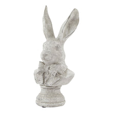 Load image into Gallery viewer, Stone Effect Tuxedo Hare Ornament
