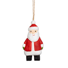 Load image into Gallery viewer, Santa Hanging Wooden Decoration
