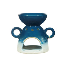 Load image into Gallery viewer, Mojave Glaze Blue Oil Burner
