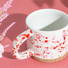 Load image into Gallery viewer, Pink and Red Splatterware Mug
