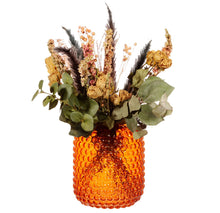 Load image into Gallery viewer, Amber Glass Bobble Vase
