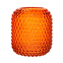 Load image into Gallery viewer, Amber Glass Bobble Vase
