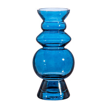 Load image into Gallery viewer, Selina Glass Vase Blue
