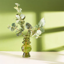 Load image into Gallery viewer, Selina Glass Vase Green
