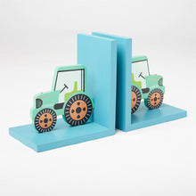 Load image into Gallery viewer, Green Tractor Bookends
