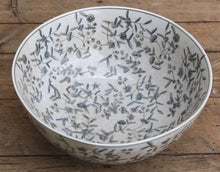 Load image into Gallery viewer, Blue And White Ditsy Print Bowl
