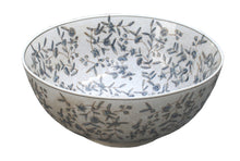 Load image into Gallery viewer, Blue And White Ditsy Print Bowl
