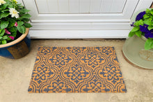 Load image into Gallery viewer, Coir Doormat Serenity Tile Design 40x60cm
