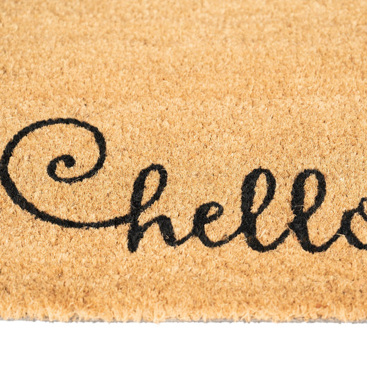 Coir Doormat Hello 40x60cm