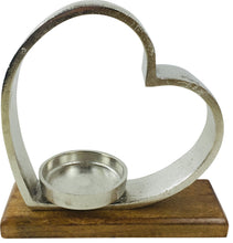 Load image into Gallery viewer, Heart Tea Light Holder 28cm
