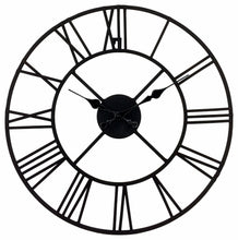 Load image into Gallery viewer, Metal Clock, Roman Numeral 40cm
