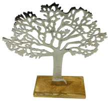 Load image into Gallery viewer, Silver Tree Ornament 26.5cm
