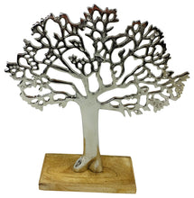 Load image into Gallery viewer, Silver Tree Ornament 26.5cm
