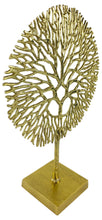 Load image into Gallery viewer, Gold Coral Sculpture
