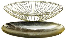 Load image into Gallery viewer, Gold Decorative Wire Bowl 58cm
