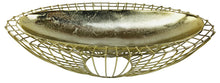 Load image into Gallery viewer, Gold Decorative Wire Bowl 58cm
