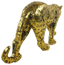 Load image into Gallery viewer, Gold Glitter Effect Leopard 40cm
