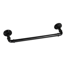 Load image into Gallery viewer, Black Iron Towel Rail 34cm
